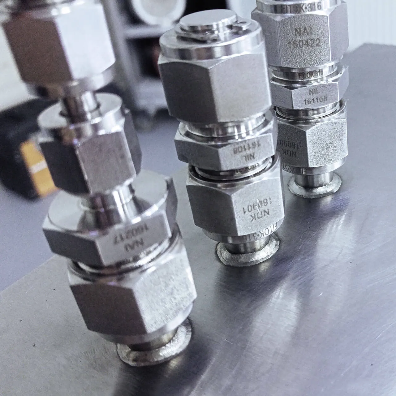 Schweissnaht Ventile